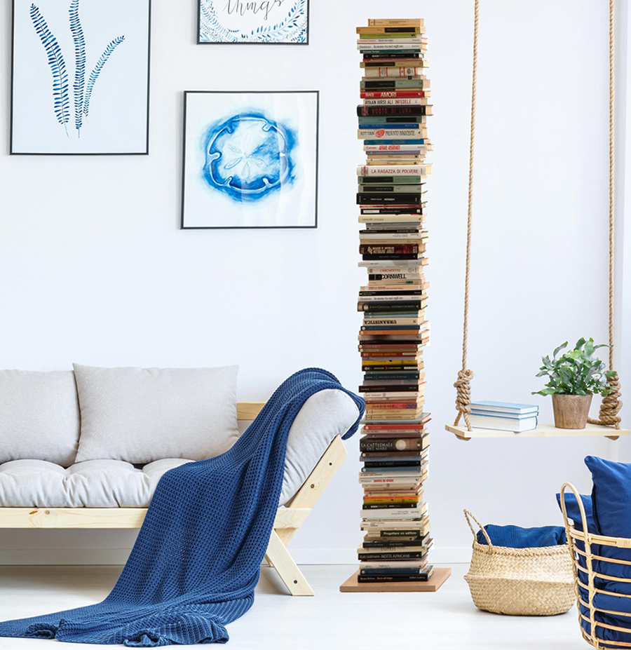 LE ZIE DI MILANO bibliothèque verticale ZIA ORTENSIA