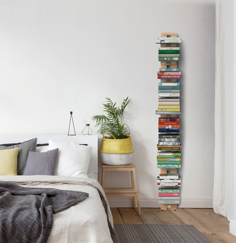 LE ZIE DI MILANO bibliothèque sur pied fixée au mur ZIA ORTENSIA