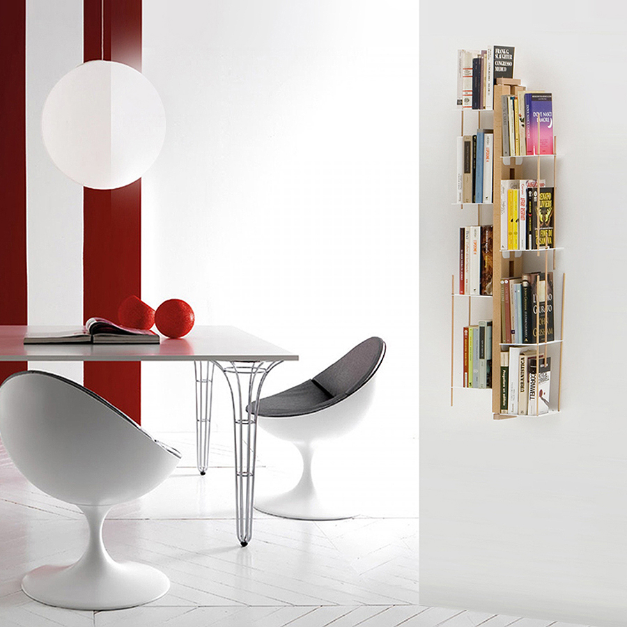 LE ZIE DI MILANO bibliothèque murale ZIA VERONICA