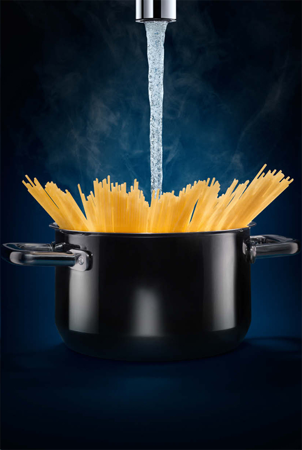 GROHE mitigeur monocommande à "L" RED DUO avec chaudière pour eau bouillante instantanée