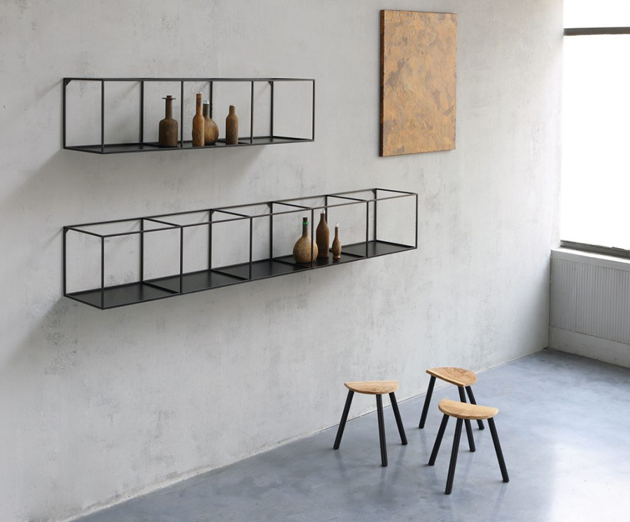 ZEUS étagère murale SLIM IRONY WALL RACK