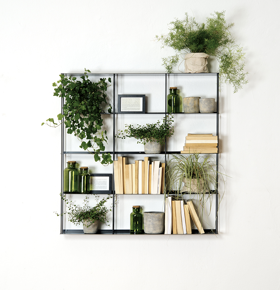 KRIPTONITE bibliothèque murale KROSSING 100 x H 100 cm