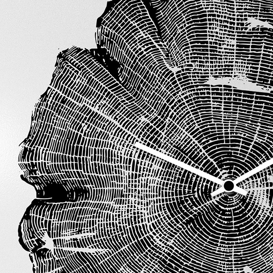 dESIGNoBJECT horloge murale LIFE