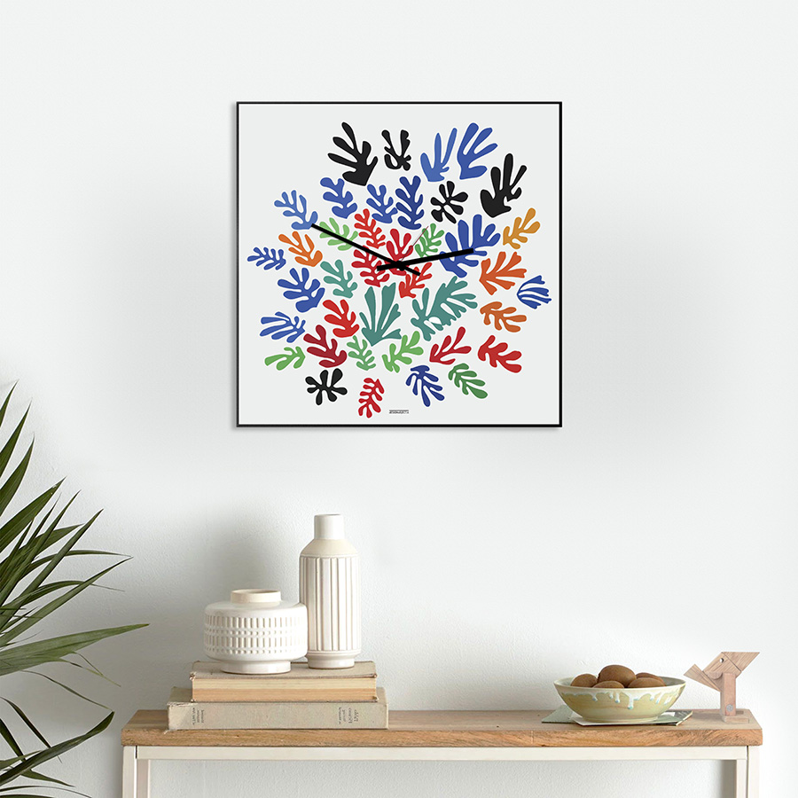 dESIGNoBJECT horloge murale MATISSE