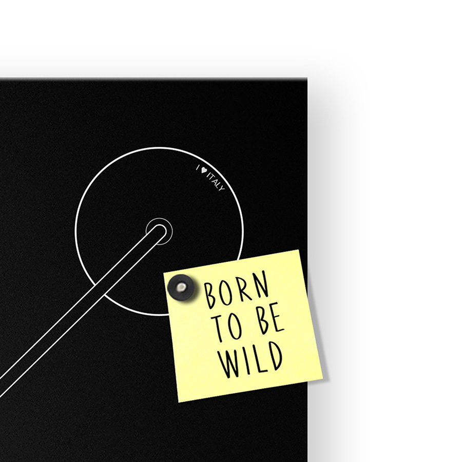 dESIGNoBJECT horloge murale SCOOTER