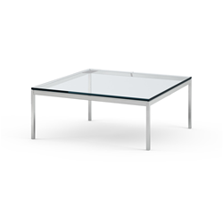KNOLL table basse FLORENCE KNOLL 90 x 90 x H 35 cm