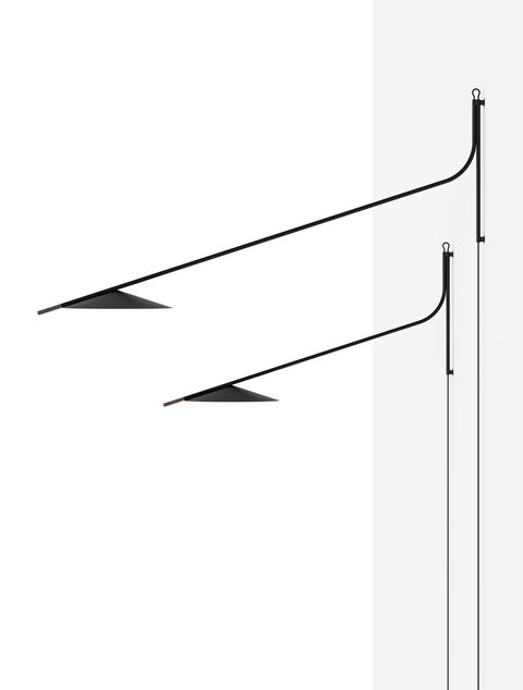 PENTA LIGHT lampe murale GLIFO avec le câble et touch dimmer