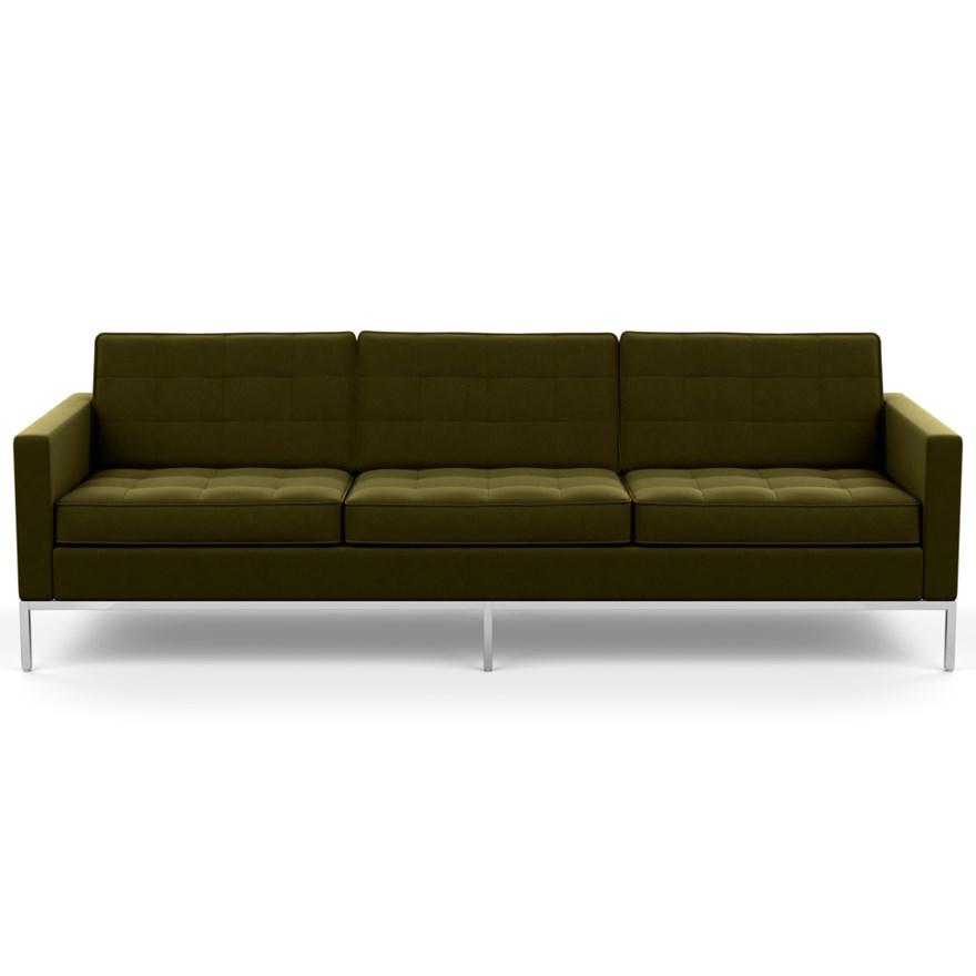 KNOLL canapé à 3 places FLORENCE en tissu