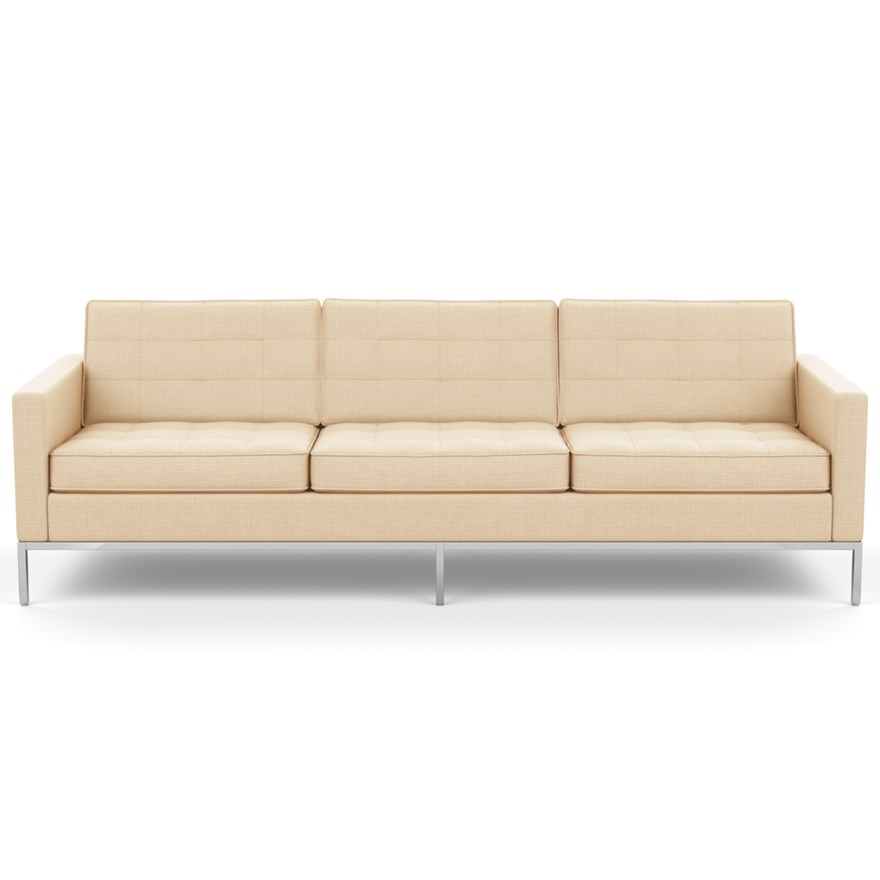 KNOLL canapé à 3 places FLORENCE en tissu