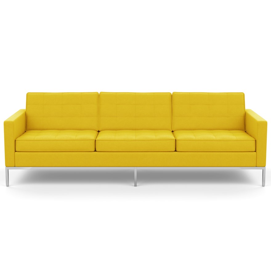 KNOLL canapé à 3 places FLORENCE en tissu