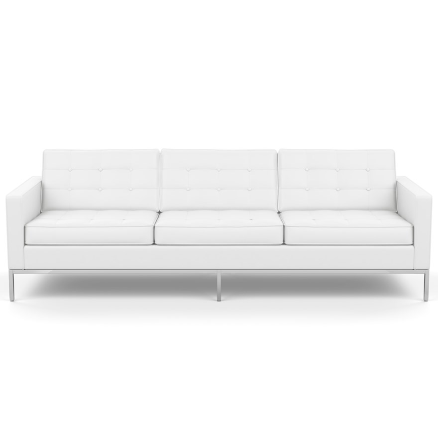 KNOLL canapé à 3 places FLORENCE en cuir