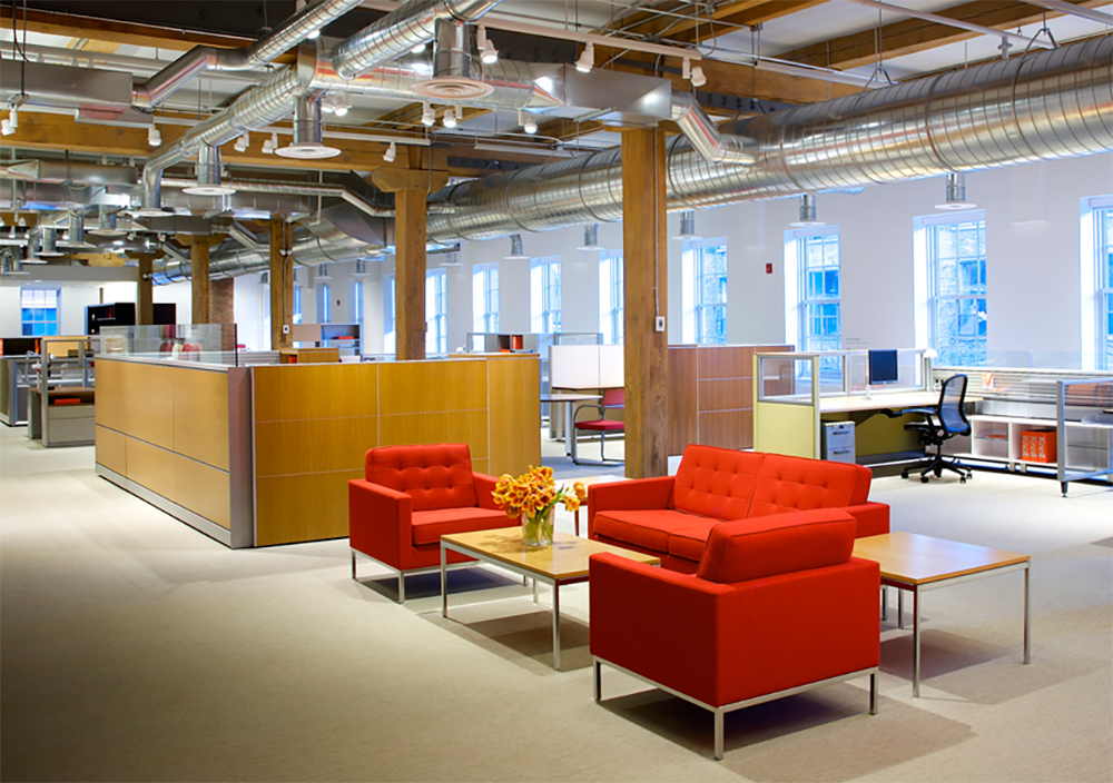 KNOLL canapé à 2 places FLORENCE en tissu