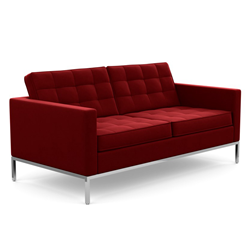 KNOLL canapé à 2 places FLORENCE en tissu