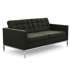 KNOLL canapé à 2 places FLORENCE en tissu