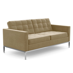 KNOLL canapé à 2 places FLORENCE en tissu