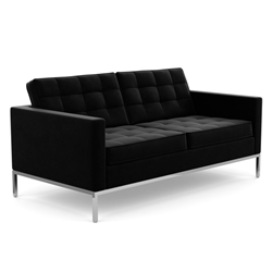 KNOLL canapé à 2 places FLORENCE en tissu