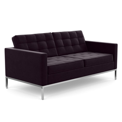 KNOLL canapé à 2 places FLORENCE en tissu