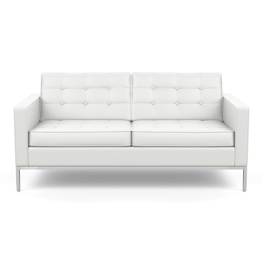 KNOLL canapé à 2 places FLORENCE en cuir