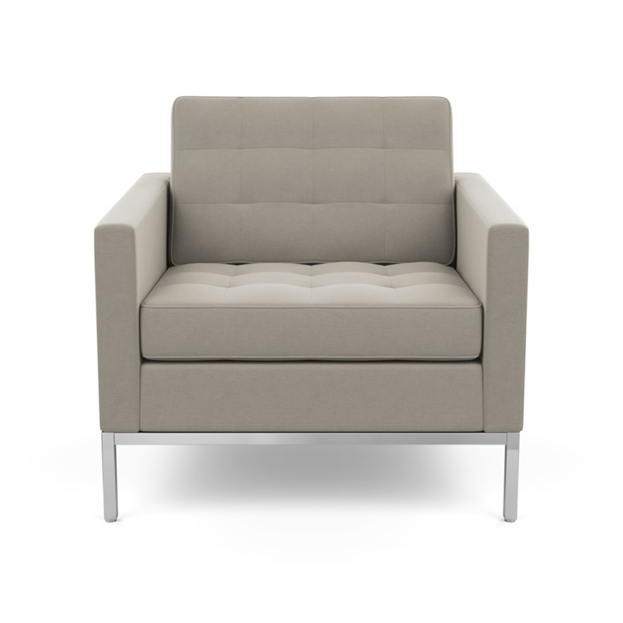 KNOLL fauteuil FLORENCE en tissu