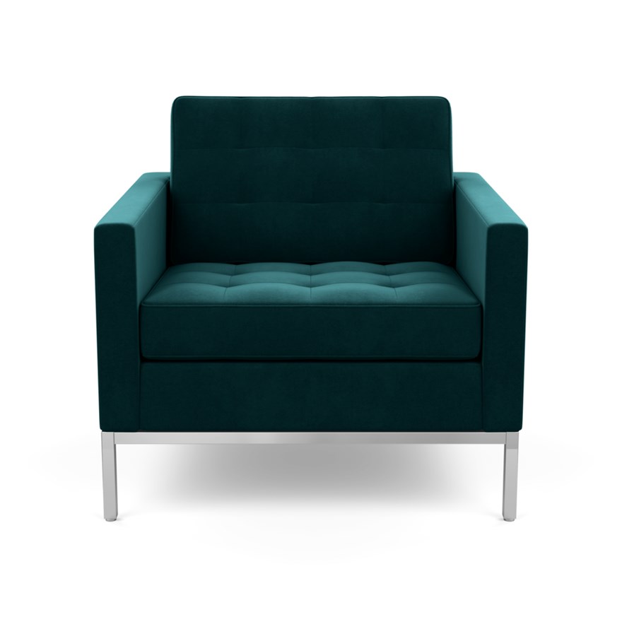 KNOLL fauteuil FLORENCE en tissu