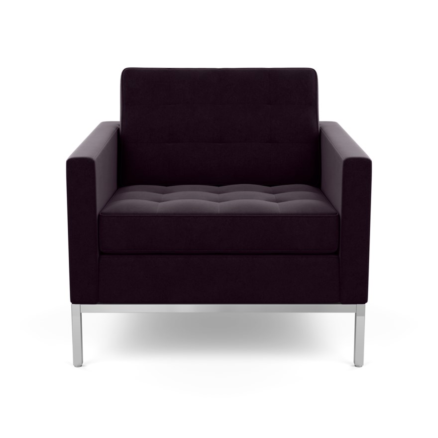 KNOLL fauteuil FLORENCE en tissu