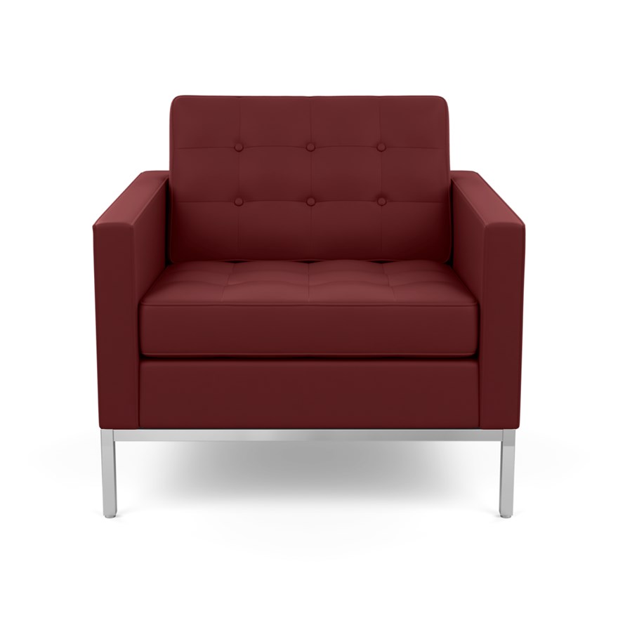 KNOLL fauteuil FLORENCE en cuir