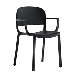 PEDRALI set de 4 chaises avec accoudoirs DOME 265