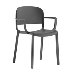 PEDRALI set de 4 chaises avec accoudoirs DOME 265