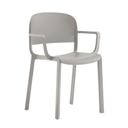 PEDRALI set de 4 chaises avec accoudoirs DOME 265