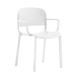 PEDRALI set de 4 chaises avec accoudoirs DOME 265