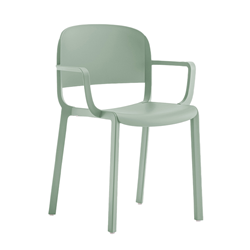 PEDRALI set de 4 chaises avec accoudoirs DOME 265