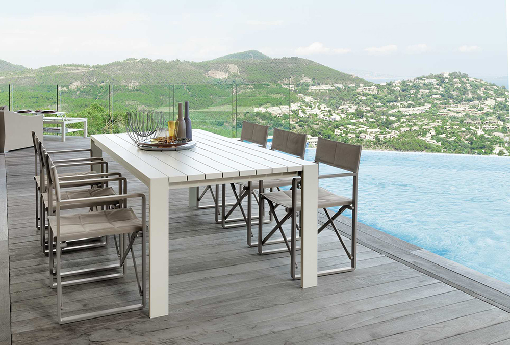 TALENTI chaise du réalisateur d'extérieur CHIC Collection PiùTrentanove