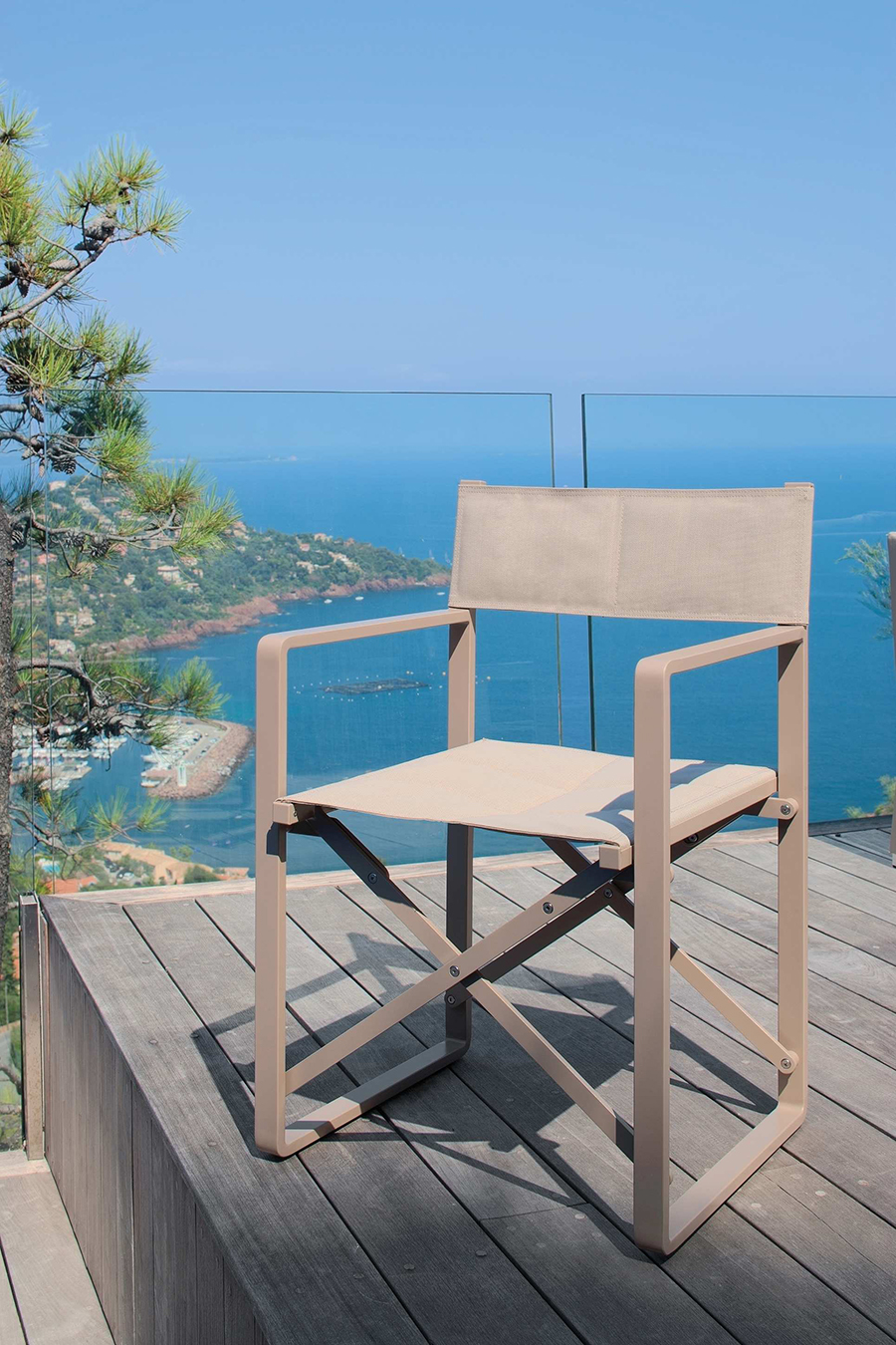 TALENTI chaise du réalisateur d'extérieur CHIC Collection PiùTrentanove