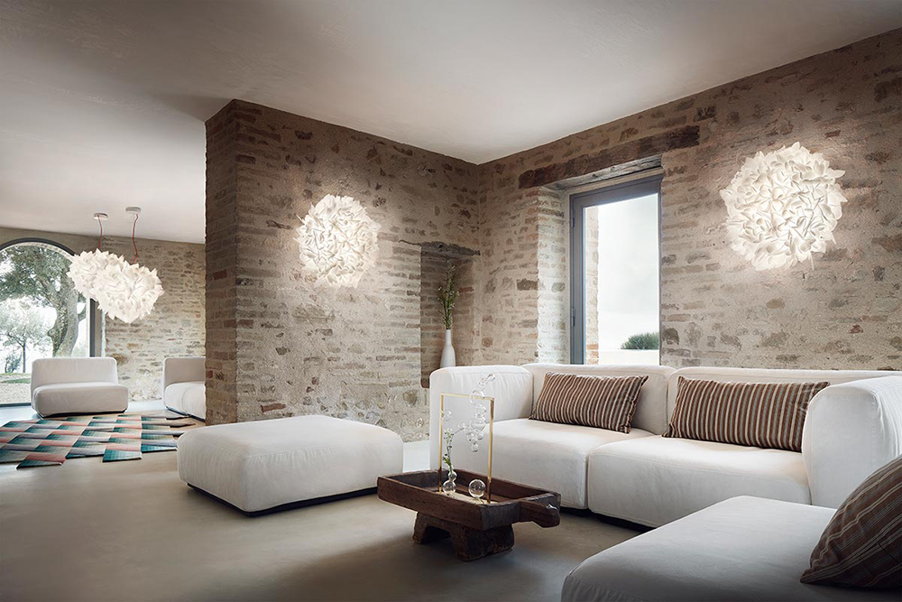 SLAMP lampe murale applique lampe au plafond plafonnier VELI FOLIAGE