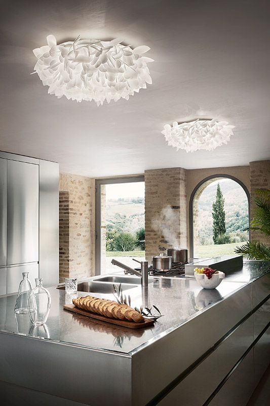 SLAMP lampe murale applique lampe au plafond plafonnier VELI LARGE FOLIAGE