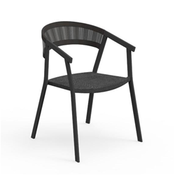 TALENTI set de 4 chaises avec accoudoirs d'extérieur KEY Collection PiùTrentanove