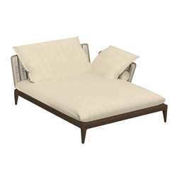 TALENTI canapé chaise longuTALENTI canapé chaise longu TEAK Collection Icon