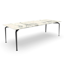 TALENTI table d'extérieur ronde 250 x 100 cm CRUISE ALU Collection Icon