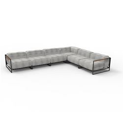 TALENTI canapé modulable d'extérieur CASILDA Collezione Icon