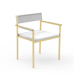 TALENTI set de 2 chaises avec accoudoirs d'extérieur CASILDA Collezione Icon