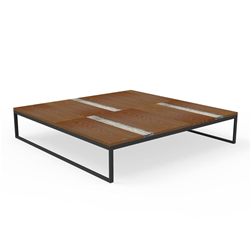 TALENTI table basse 140x140 cm d'extérieur CASILDA Collezione Icon