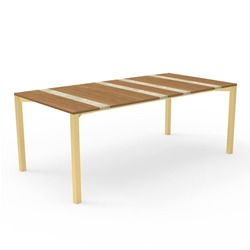 TALENTI table rectangulaire 200x100 cm d'extérieur CASILDA Collezione Icon