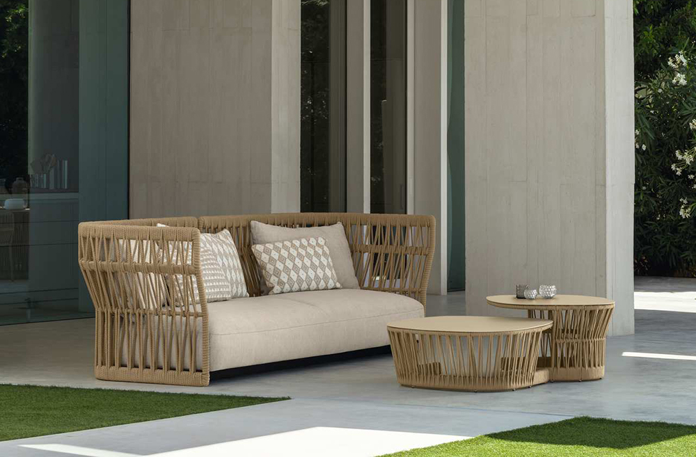 TALENTI canapé à 3 places d'extérieur CLIFF Collection Icon