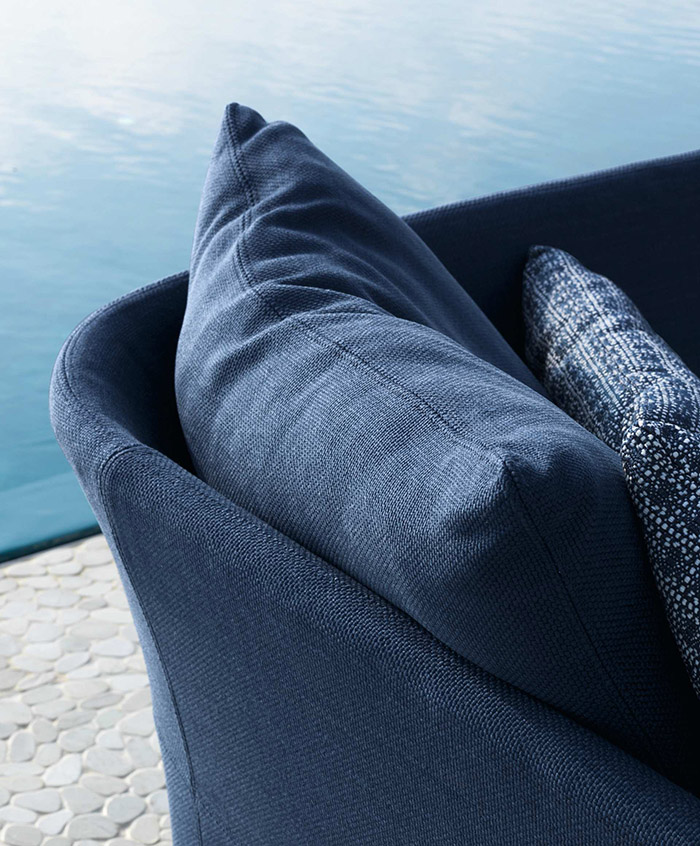 TALENTI canapé à 3 places d'extérieur CLIFF Collection Icon