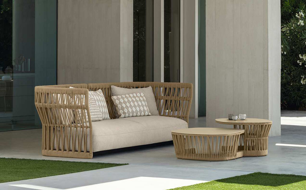 TALENTI table basse MOYENNE d'extérieur CLIFF Collection Icon
