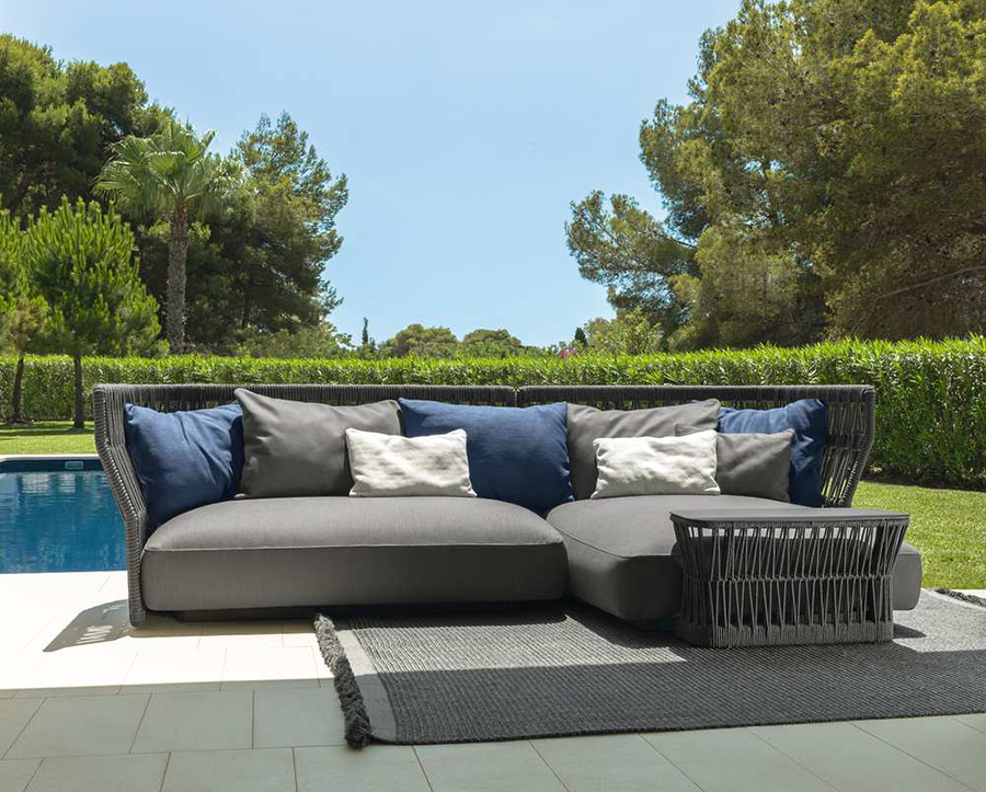 TALENTI table basse MOYENNE d'extérieur CLIFF Collection Icon