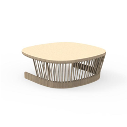 TALENTI table basse BIG d'extérieur CLIFF Collection Icon