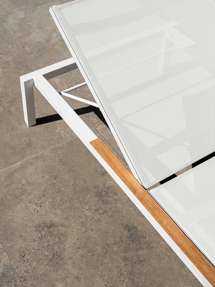 TALENTI bain de soleil d'extérieur ALABAMA ALU Collezione Premium