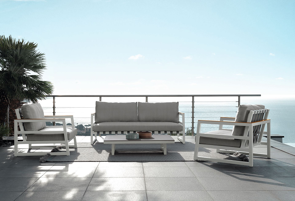 TALENTI fauteuil d'extérieur ALABAMA ALU Collezione Premium