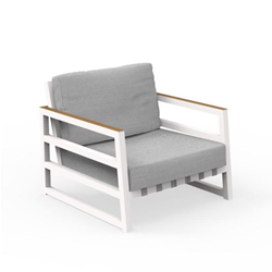 TALENTI fauteuil d'extérieur ALABAMA ALU Collezione Premium